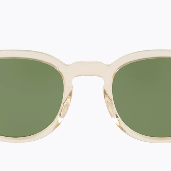 OLIVER PEOPLES SHELDRAKE in Buff / Green C MSRP$462 Orlando Bloom’s Fav - Picture 16 of 16